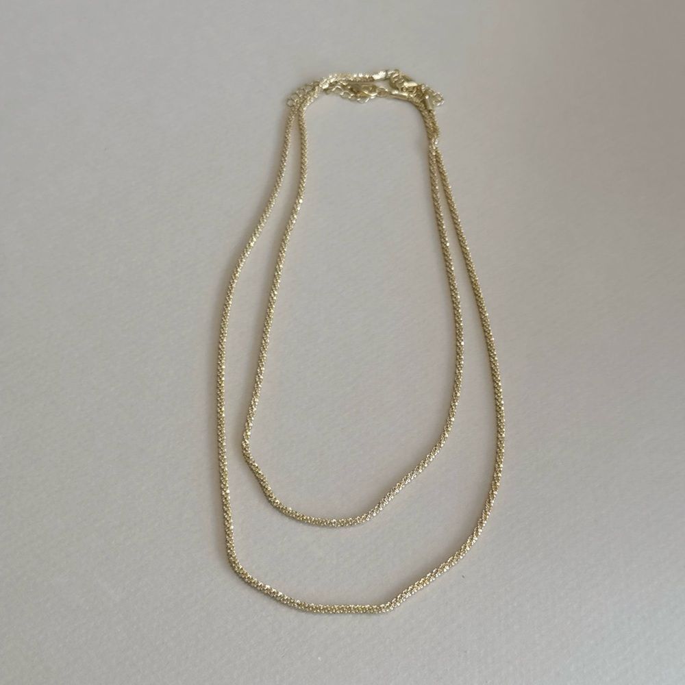 Double Chain Necklace #1487